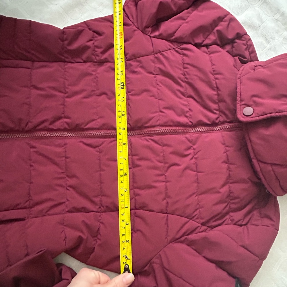 Lole Deep Red Puffer Jacket - Picture 6 of 9